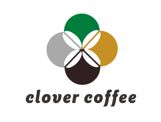 李杰的clover coffeelogo設計