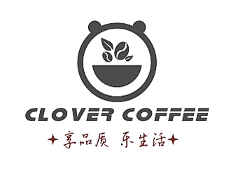 安齊明的clover coffeelogo設計