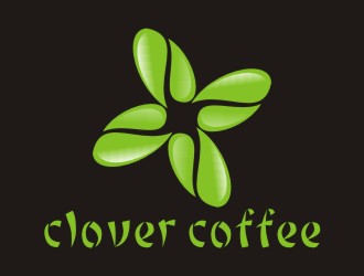 李泉輝的clover coffeelogo設計