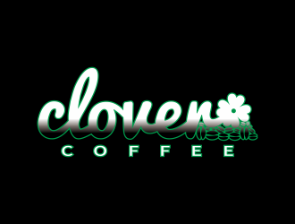 林思源的clover coffeelogo設計