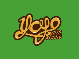 連杰的YOYO.studiologo設計