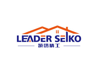 朱紅娟的領(lǐng)繡精工/LEADER SEIKOlogo設(shè)計(jì)