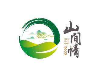 黃安悅的山間情  農副特產logo設計