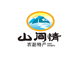 秦曉東的山間情  農副特產logo設計