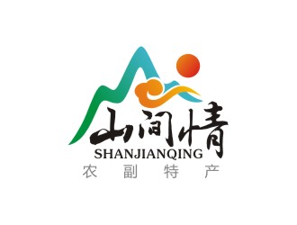 曾翼的山間情  農副特產logo設計