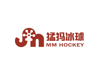 周金進的猛犸冰球（MM HOCKEY）logo設(shè)計