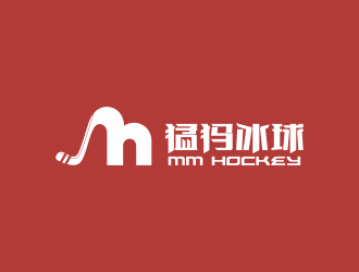 何嘉健的猛犸冰球（MM HOCKEY）logo設計