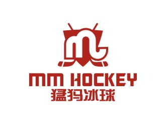 曾翼的猛犸冰球（MM HOCKEY）logo設(shè)計(jì)