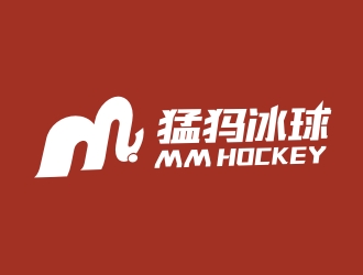 楊占斌的猛犸冰球（MM HOCKEY）logo設(shè)計