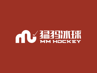 孫金澤的猛犸冰球（MM HOCKEY）logo設(shè)計