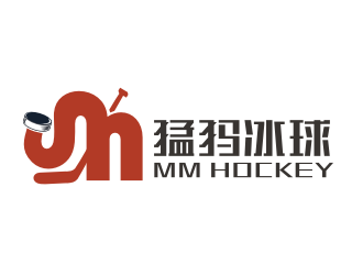 李杰的猛犸冰球（MM HOCKEY）logo設計