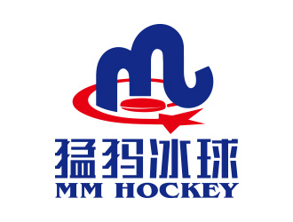 向正軍的猛犸冰球（MM HOCKEY）logo設(shè)計