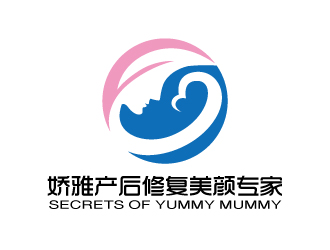 張俊的嬌雅產(chǎn)后修復美顏專家secrets of yummy mummylogo設(shè)計