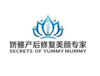 曾翼的嬌雅產(chǎn)后修復美顏專家secrets of yummy mummylogo設(shè)計