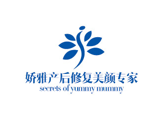 李賀的嬌雅產(chǎn)后修復美顏專家secrets of yummy mummylogo設(shè)計