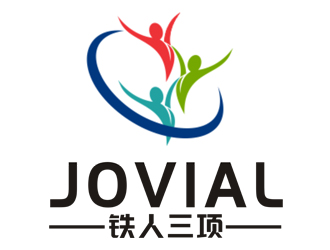 李正東的成都卓成峰鐵人三項(xiàng)俱樂(lè)部（英文名稱(chēng)Jovial）logo設(shè)計(jì)