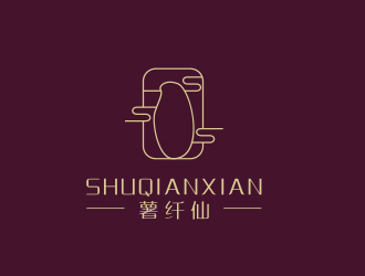 黃安悅的薯芊仙logo設(shè)計(jì)