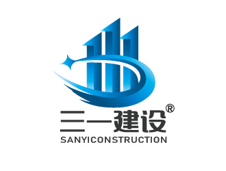 陳曉濱的河南三一建設(shè)發(fā)展有限公司logo設(shè)計