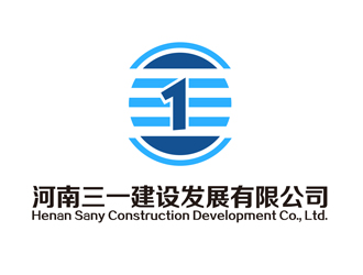 劉彩云的河南三一建設(shè)發(fā)展有限公司logo設(shè)計