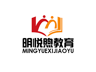 秦曉東的明悅煦教育培訓(xùn)單色logologo設(shè)計(jì)