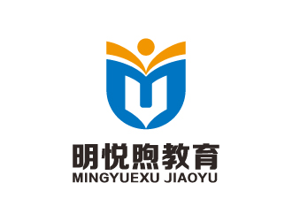 葉美寶的明悅煦教育培訓(xùn)單色logologo設(shè)計(jì)