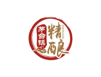 曾翼的茅臺(tái)鎮(zhèn)精釀白酒商標(biāo)設(shè)計(jì)logo設(shè)計(jì)