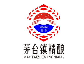 楊占斌的茅臺鎮(zhèn)精釀白酒商標(biāo)設(shè)計logo設(shè)計