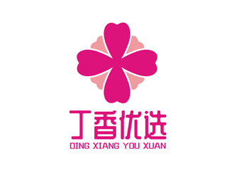 譚家強的丁香優(yōu)選精品社交電商品牌logologo設(shè)計