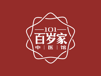 譚家強(qiáng)的101百歲家中醫(yī)館或國(guó)醫(yī)館logo設(shè)計(jì)