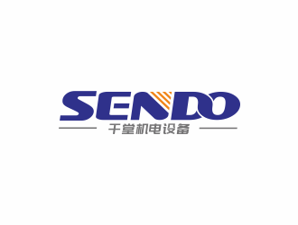 SENDO/東莞市千堂機電設(shè)備有限公司logo設(shè)計