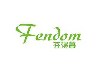 秦曉東的FENDOMlogo設(shè)計(jì)