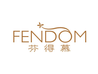 李賀的FENDOMlogo設(shè)計(jì)