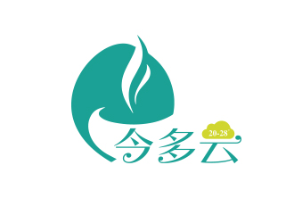 孫金澤的今多云奶茶商標(biāo)設(shè)計(jì)logo設(shè)計(jì)