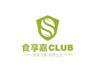 食享嘉俱樂部logo設(shè)計