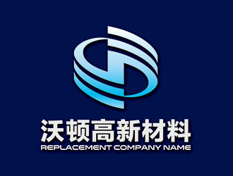 鐘炬的重慶沃頓高新材料科技有限公司logo設計