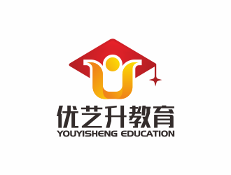 何嘉健的優(yōu)藝升教育logo設(shè)計