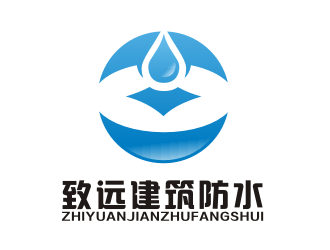 李杰的建筑防水工程單色logologo設(shè)計(jì)