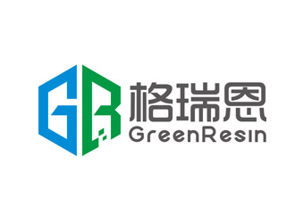 趙鵬的格瑞恩（GreenResin）logo設(shè)計