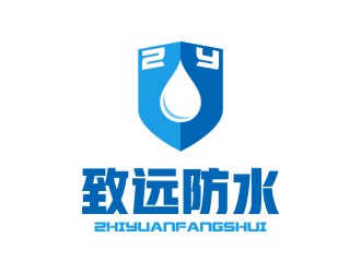 陳國(guó)偉的建筑防水工程單色logologo設(shè)計(jì)