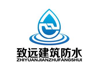 余亮亮的建筑防水工程單色logologo設(shè)計(jì)