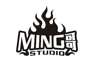 勞志飛的Ming哥studiologo設(shè)計