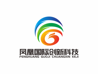 何嘉健的鳳凰國際創(chuàng)新科技有限公司logo設計