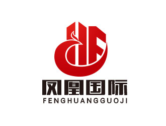 朱紅娟的鳳凰國際創(chuàng)新科技有限公司logo設計