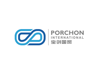 黃安悅的PORCHON INTERNATIONAL 寶創(chuàng)國貿(mào)logo設(shè)計(jì)