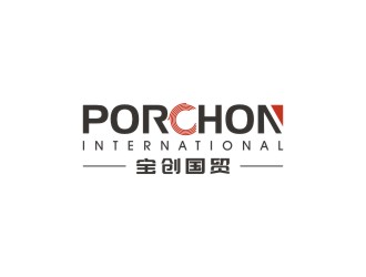 陳國偉的PORCHON INTERNATIONAL 寶創(chuàng)國貿(mào)logo設(shè)計(jì)