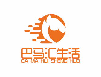 何嘉健的巴馬匯生活logo設(shè)計