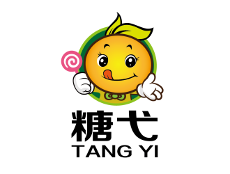 安冬的糖弋液態(tài)糖漿卡通人物logo設(shè)計(jì)