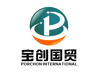 李杰的PORCHON INTERNATIONAL 寶創(chuàng)國貿(mào)logo設(shè)計