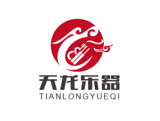 朱紅娟的音樂(lè)樂(lè)器公司logologo設(shè)計(jì)