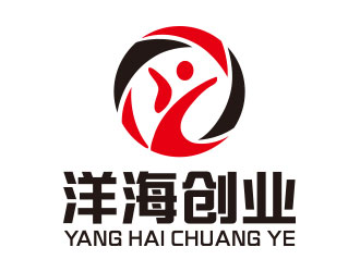 向正軍的洋海創(chuàng)業(yè)logo設計